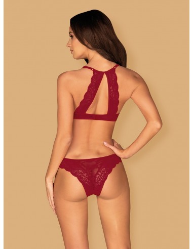 Komplet Bielizny Ivetta Czerwony - Komplety bielizny erotycznej - 4
