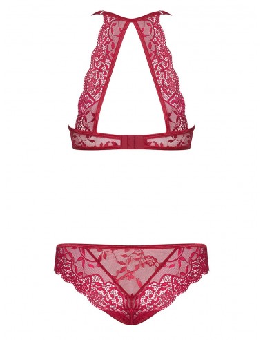 Komplet Bielizny Ivetta Czerwony - Komplety bielizny erotycznej - 6
