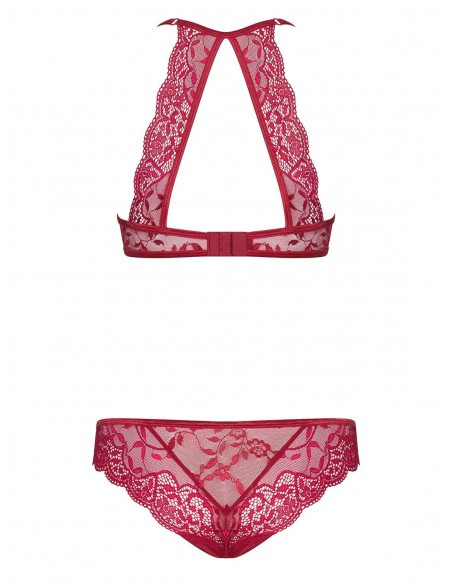 Komplet Bielizny Ivetta Czerwony - Komplety bielizny erotycznej - 6