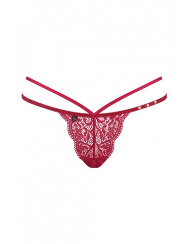 Bielizna erotyczna Ivetta Stringi Czerwone  S/M - Stringi - 7