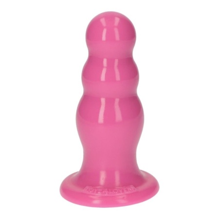 Korek analny Olmo 15 cm różowy z przyssawką - 4