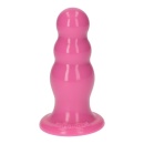 Korek analny Olmo 15 cm różowy z przyssawką - 4