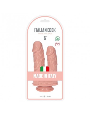 Podwójne dildo Toyz4Lovers 15,5 cm Cieliste - Dilda podwójne - 2