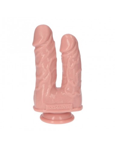 Podwójne dildo Toyz4Lovers 15,5 cm Cieliste - Dilda podwójne - 4