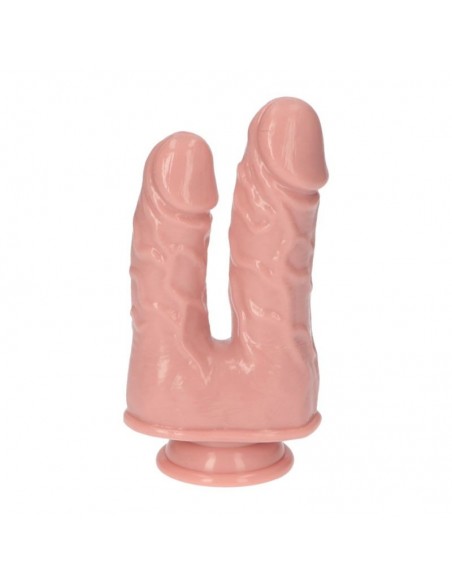 Podwójne dildo Toyz4Lovers 15,5 cm Cieliste - Dilda podwójne - 6