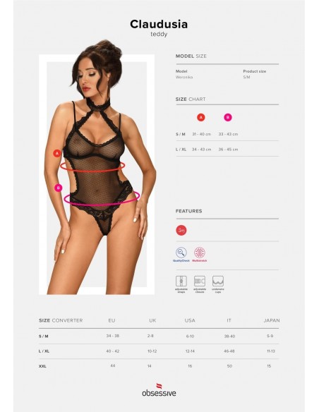 Claudusia Body Czarne - Body - 7