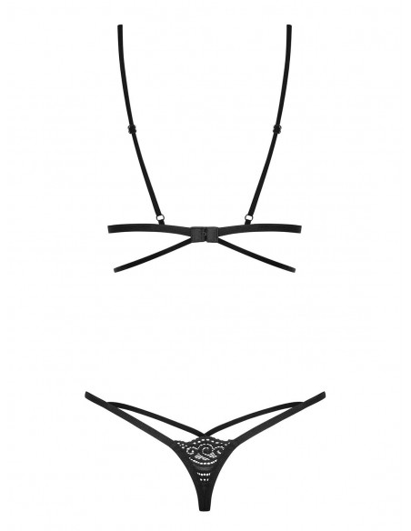 Komplet Bielizny Diyosa 2-Częściowy Czarny L/Xl - Komplety bielizny erotycznej - 6