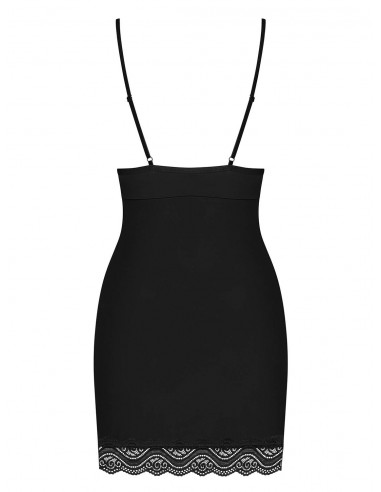 Bielizna Nocna Diyosa Koszulka I String Czarna L/Xl - Koszule nocne - 6