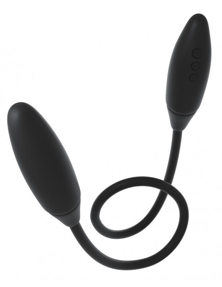 Korek analny wibrujący Couples Double Vibrator - Stymulatory i wibratory dla par - 4