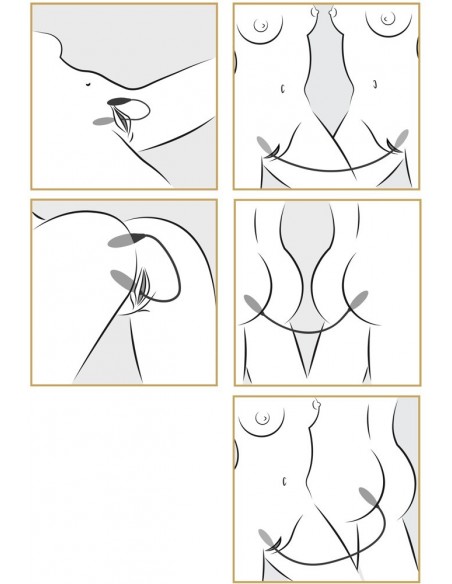 Korek analny wibrujący Couples Double Vibrator - Stymulatory i wibratory dla par - 10