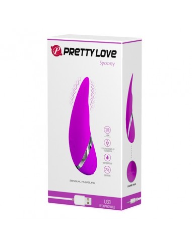 Stymulator Pretty Love - Spoony Usb 12 Functions - Stymulatory łechtaczki - 2
