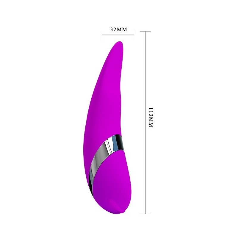 Spoony – stymulator łechtaczki i punktu G z 12 trybami wibracji, 19,5 cm - 7