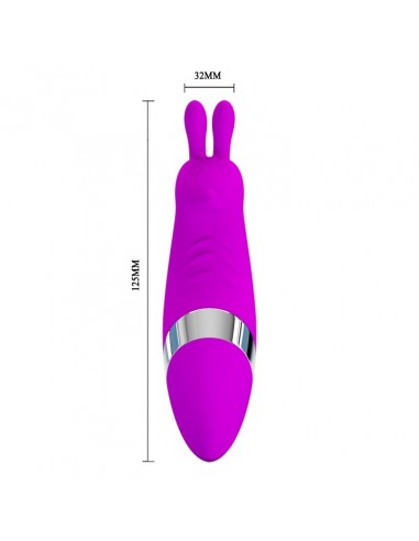 Stymulator łechtaczki Pretty Love - Bunny Usb 12 Functions - Stymulatory łechtaczki - 5