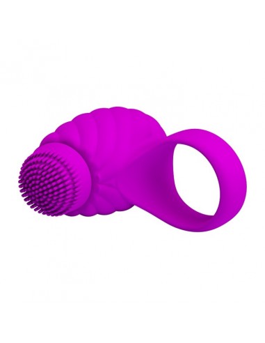 Stymulator łechtaczki i pierścień na penisa - Florence Rotating Ring - Pierścienie erekcyjne wibrujące - 5