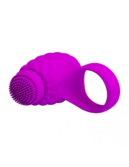 Stymulator łechtaczki i pierścień na penisa - Florence Rotating Ring - Pierścienie erekcyjne wibrujące - 5