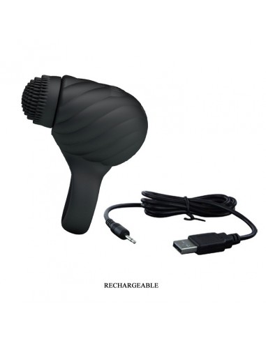 Wibrujący pierścień na penisa  - Helen Rotating Ring - Pierścienie erekcyjne wibrujące - 9