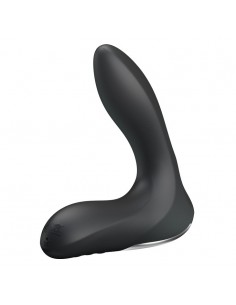 Stymulator i masażer prostaty PRETTY LOVE Leonard USB 12 Functions Czarny - Masażery i stymulatory prostaty - 1 2