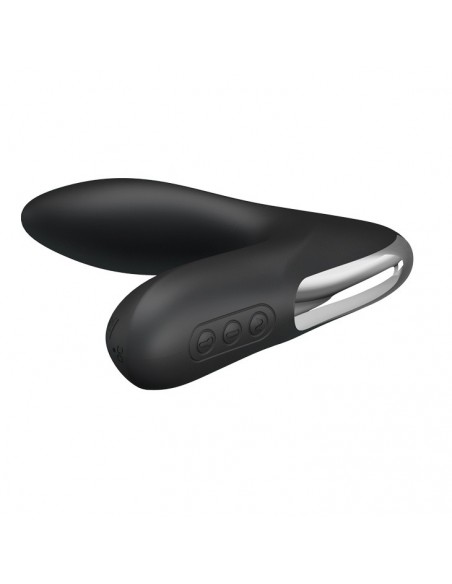 Stymulator i masażer prostaty PRETTY LOVE Leonard USB 12 Functions Czarny - Masażery i stymulatory prostaty - 3