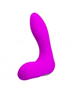 Stymulator i masażer prostaty PRETTY LOVE Leonard USB 12 Functions Różowy - Masażery i stymulatory prostaty - 1 2