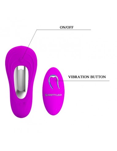 Stymulator i masażer prostaty PRETTY LOVE Magic Fingers USB 12 Funkcji z pilotem - Wibratory Punktu G - 7