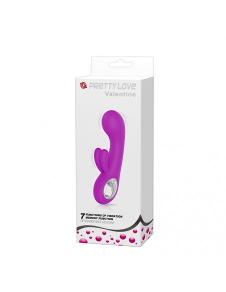 Wibrator królik - Valentine USB 7 Funkcji - Wibratory Króliczki - 2