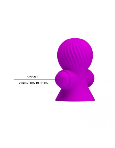 Pompka do sutkow PRETTY LOVE - Nipple Sucker 12 funkcji - Pompki do sutków i pochwy - 7