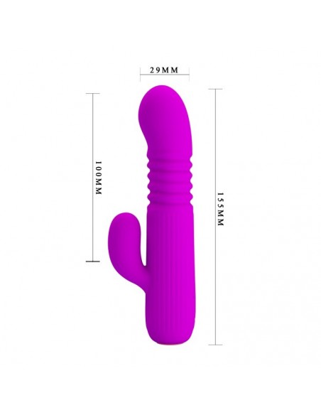 Wibrator królik - LEOPOLD 4 Funkcji - Wibratory Króliczki - 7