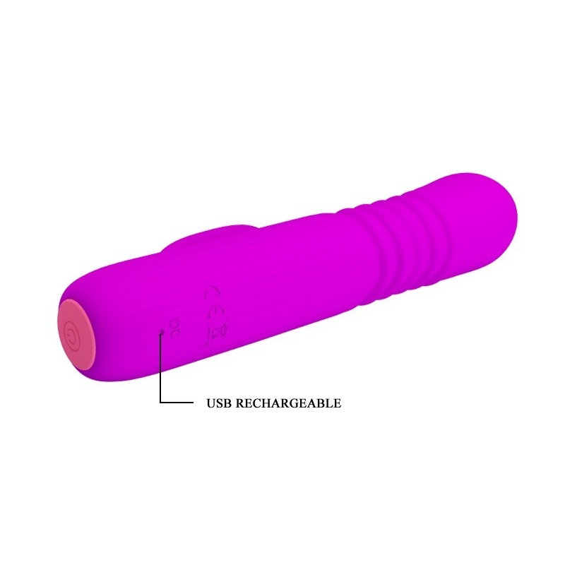 Wibrator Domenico z funkcją pchania i wibracji – 15,2 cm - 8