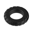 Pierścień na penisa Titan Ring - silikonowy, rozciągliwy, 5,0 cm średnicy - 4