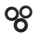 Zestaw pierścieni na penisa Titan Three Rings - 3 rozmiary: 36, 39 i 42 mm - 1