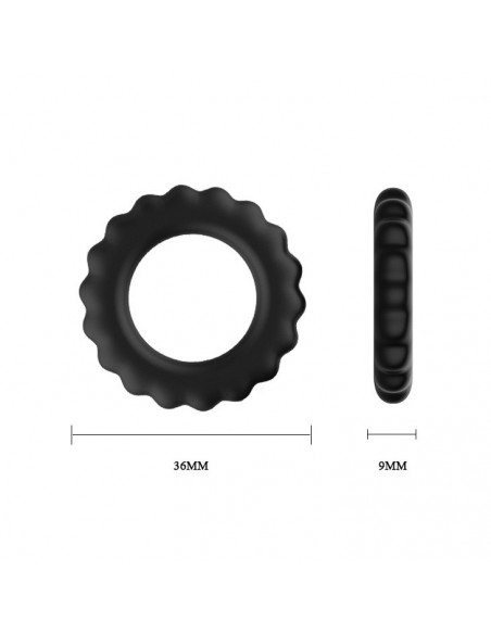 Zestaw pierścieni erekcyjnych Baile - Titan Three Rings - Pierścienie erekcyjne niewibrujące - 5