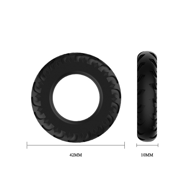 Zestaw pierścieni na penisa Titan Three Rings - 3 rozmiary: 36, 39 i 42 mm - 7