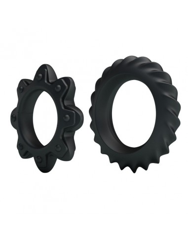 Zestaw pierścieni erekcyjnych Ring Flowering Silicone - Pierścienie erekcyjne niewibrujące - 1