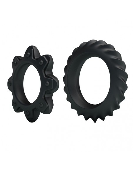 Zestaw pierścieni erekcyjnych Ring Flowering Silicone - Pierścienie erekcyjne niewibrujące - 1