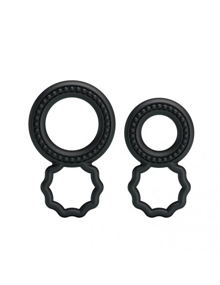 Zestaw pierścieni erekcyjnych Baile Cock Rings - Pierścienie erekcyjne niewibrujące - 3