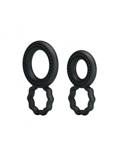Zestaw pierścieni erekcyjnych Baile Cock Rings - Pierścienie erekcyjne niewibrujące - 1