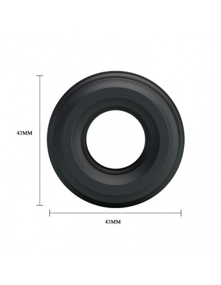 Pierścień erekcyjny Cock Ring - Pierścienie erekcyjne niewibrujące - 5