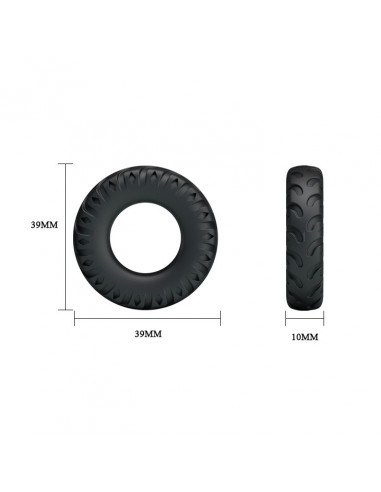 Zestaw pierścieni erekcyjnych Baile- Three Cock Rings Sets - Pierścienie erekcyjne niewibrujące - 6