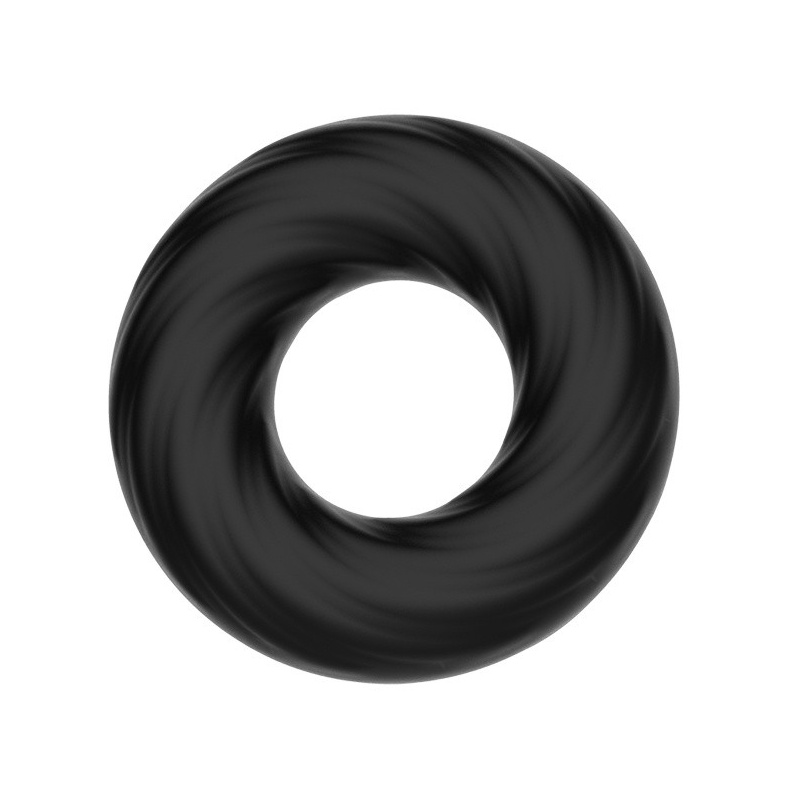 Pierścień na penisa Super Soft Silicone - rozciągliwy do 5 cm - 3