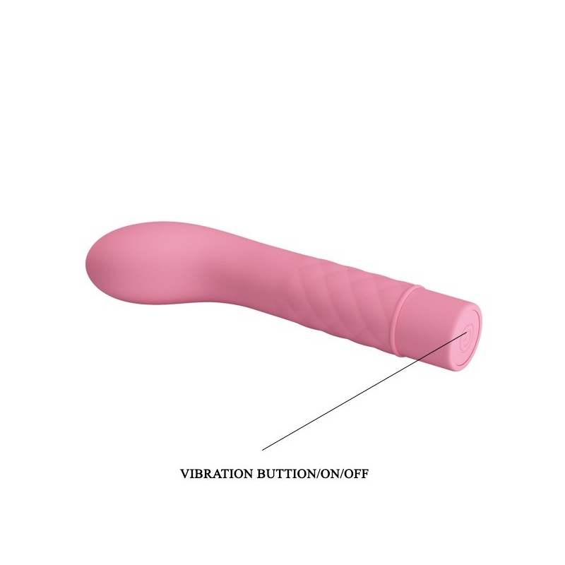 Wibrator Atlas do punktu G - silikonowy, 14 cm, 10 trybów wibracji - 8