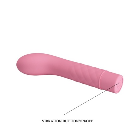 Wibrator Atlas do punktu G - silikonowy, 14 cm, 10 trybów wibracji - 8