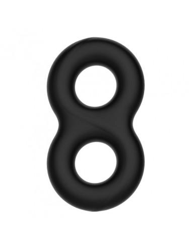 Podwójny Pierścień erekcyjny Super Miękki Silikon - Pierścienie erekcyjne niewibrujące - 1