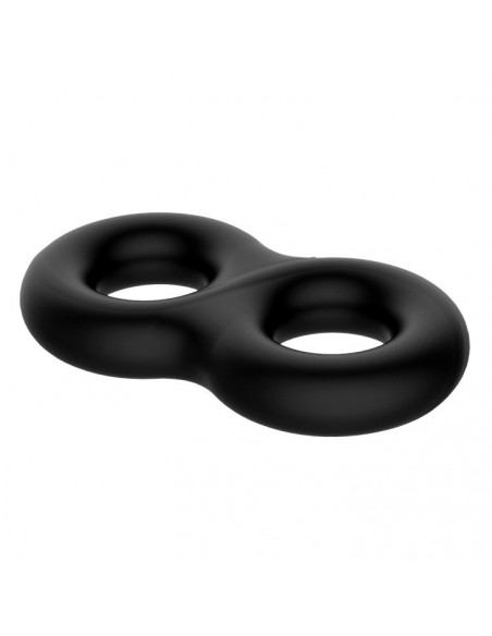 Podwójny Pierścień erekcyjny Super Miękki Silikon - Pierścienie erekcyjne niewibrujące - 4