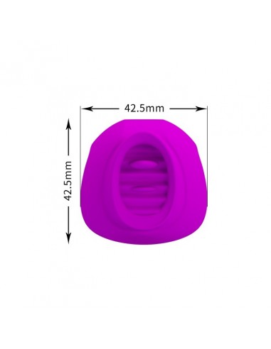 Stymulator Pretty Love - Estelle Usb 12 Functions Purple - Stymulatory łechtaczki - 7