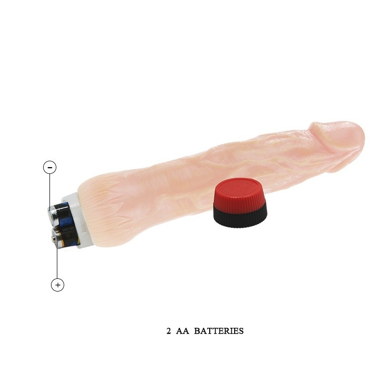 Dildo wibrator Rockin Dong - elastyczny trzon i silnik przy końcówce - 9