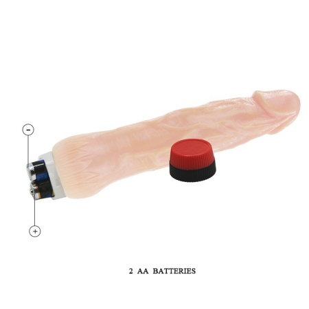 Dildo wibrator Rockin Dong - elastyczny trzon i silnik przy końcówce - 9