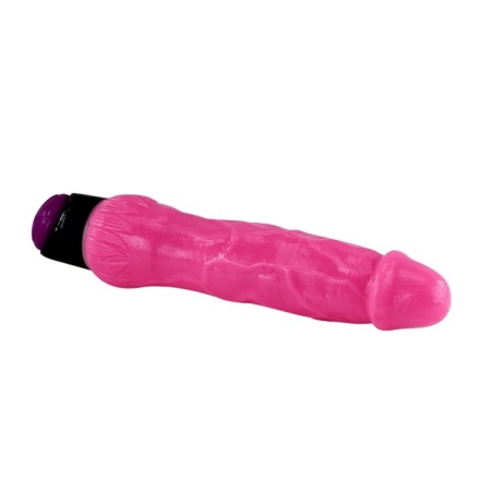 Wibrator BW-006081R z realistyczną falistą fakturą, 24 cm - 4
