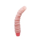 Flexi Vibe Sensual Spin - elastyczne dildo wibrujące z realistyczną strukturą TPR - 3