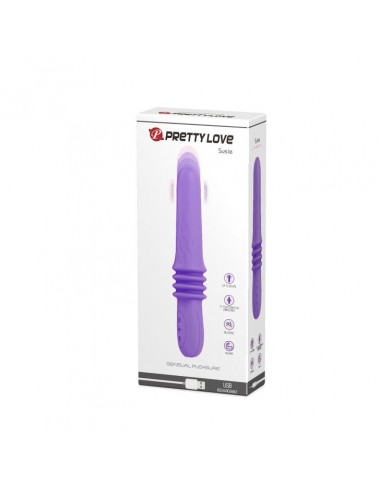 Wibrator Susie Usb 12 Function, 4 Up-Down Purple - Wibratory Klasyczne - 2