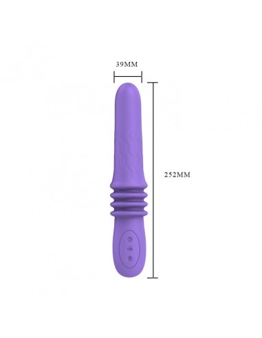 Wibrator Susie Usb 12 Function, 4 Up-Down Purple - Wibratory Klasyczne - 8